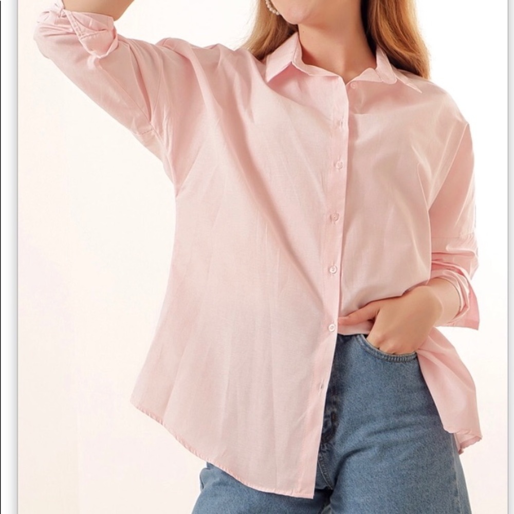 - Shirt - Powder Pink - Picture 4 of 5